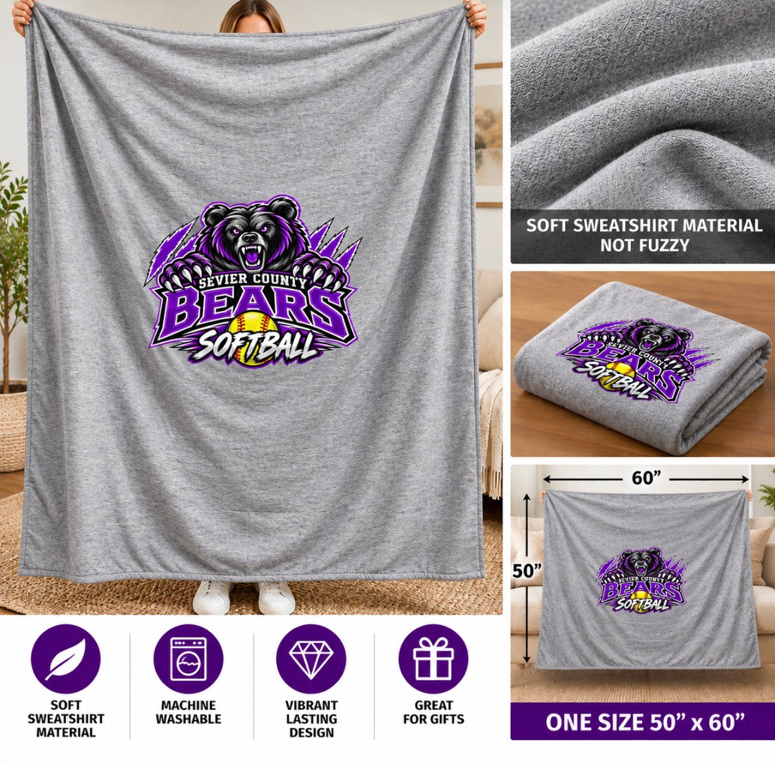 Bears Blanket