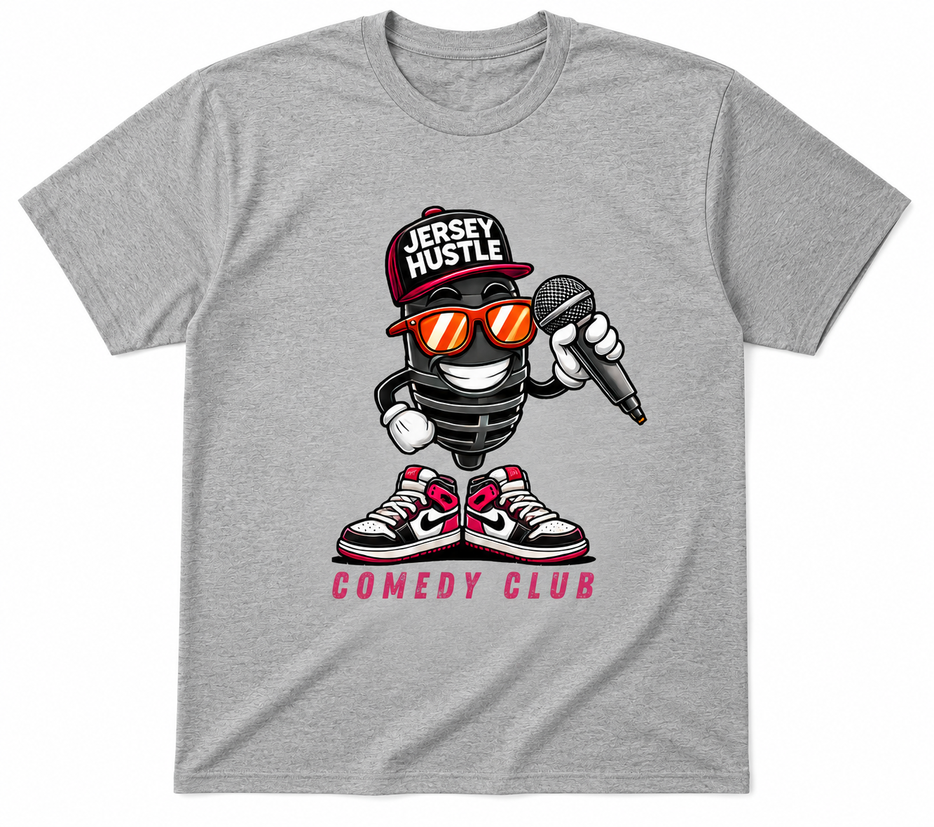 Jersey Hustle Comedy Club MIC Shirt