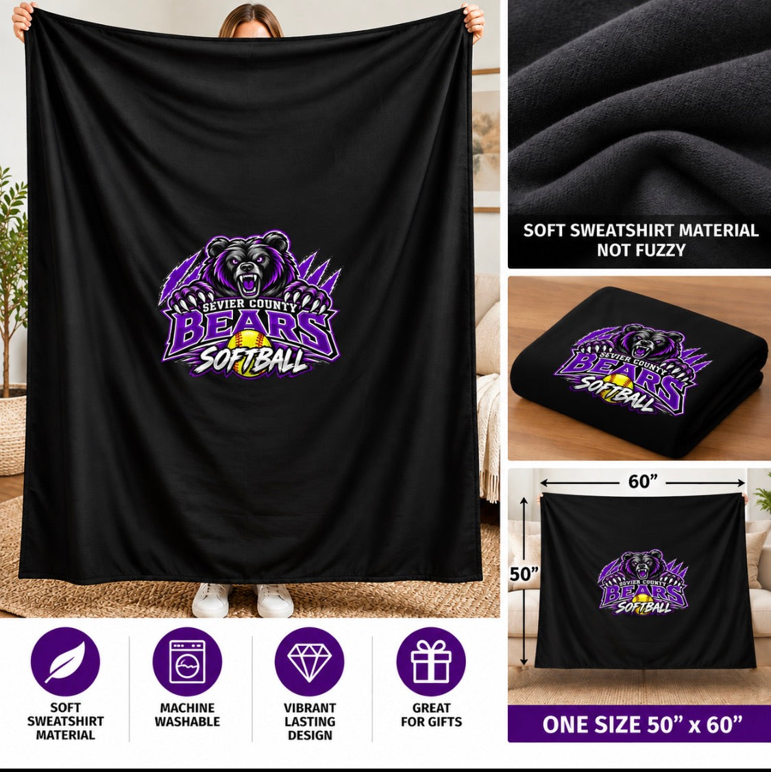 Bears Blanket