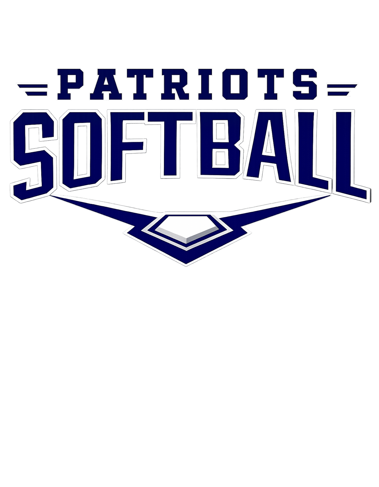 Patriots Home Plate Tee